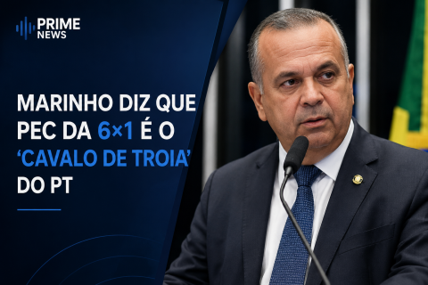 Marinho diz que PEC da jornada 6×1 é “Cavalo de Troia” do PT e oposição apresenta proposta alternativa