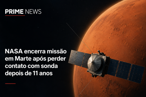 NASA encerra missão em Marte após perder contato com sonda depois de 11 anos