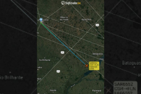 Equipe de buscas da FAB encontra destroços do avião desaparecido em Santa Catarina