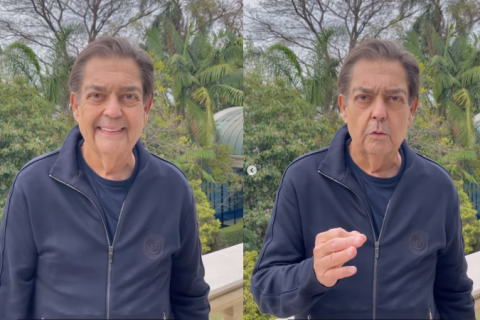 Faustão segue internado após transplante de rim, mas respira sem a ajuda de aparelhos