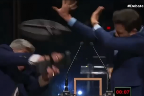 Candidatos à prefeitura de SP lamentam agressão de Datena contra Marçal