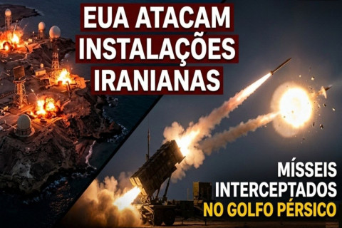 EUA atacam instalações iranianas e Teerã denuncia violação de cessar-fogo; mísseis contra bases americanas são interceptados