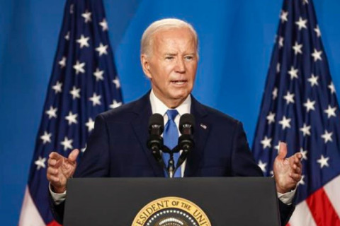 Biden confunde Kamala Harris com Donald Trump em 1º coletiva após trágico debate