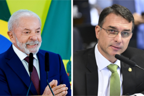 Gerp: Lula e Flávio Bolsonaro empatam tecnicamente no 1º e no 2º turno