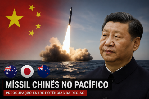 China realiza teste com míssil no Pacífico e provoca preocupação entre potências da região