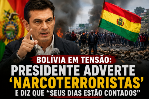 Em meio a protestos, presidente da Bolívia adverte “narcoterroristas” e diz que “seus dias estão contados”