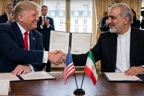 Donald Trump e governo do Irã assinam acordo para encerrar conflito armado