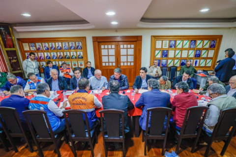 Pacheco e Lira defendem pacote de medidas para socorrer o Rio Grande do Sul