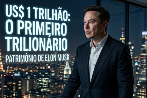 Musk alcança US$ 1 trilhão em patrimônio e Oxfam critica concentração de riqueza global