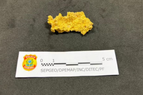 PF apreende pepita de ouro de 39 gramas com Valdemar Costa Neto