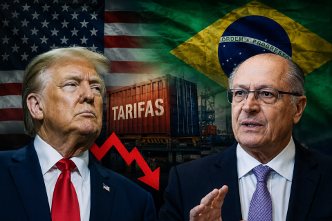 Ministro da Indústria e representante de Trump discutem tarifas em reunião virtual