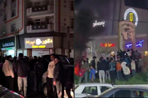 Iranianos comemoram anúncio da morte de Ali Khamenei