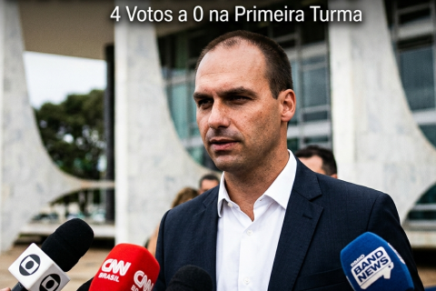 Por unanimidade, Primeira Turma do STF condena Eduardo Bolsonaro no caso do tarifaço