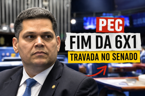 Alcolumbre adia definição sobre PEC do fim da escala 6x1 e proposta segue sem avanço no Senado
