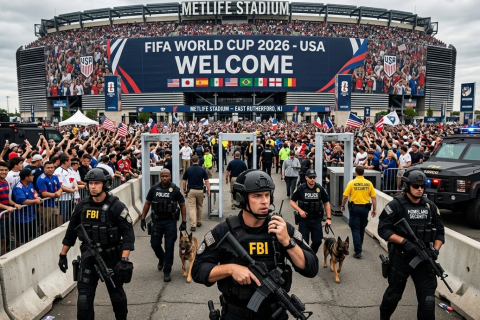 EUA reforçam alerta para possíveis ataques durante a Copa do Mundo de 2026: “78 Super Bowls em 38 dias”