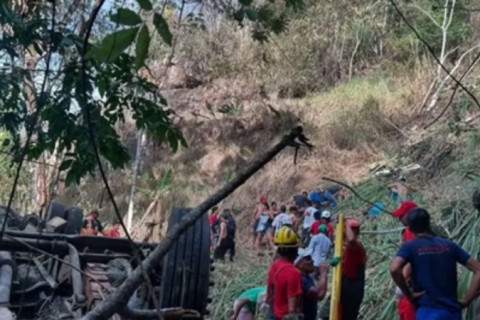 Ônibus escolar cai em ribanceira e deixa ao menos 17 mortos em Alagoas